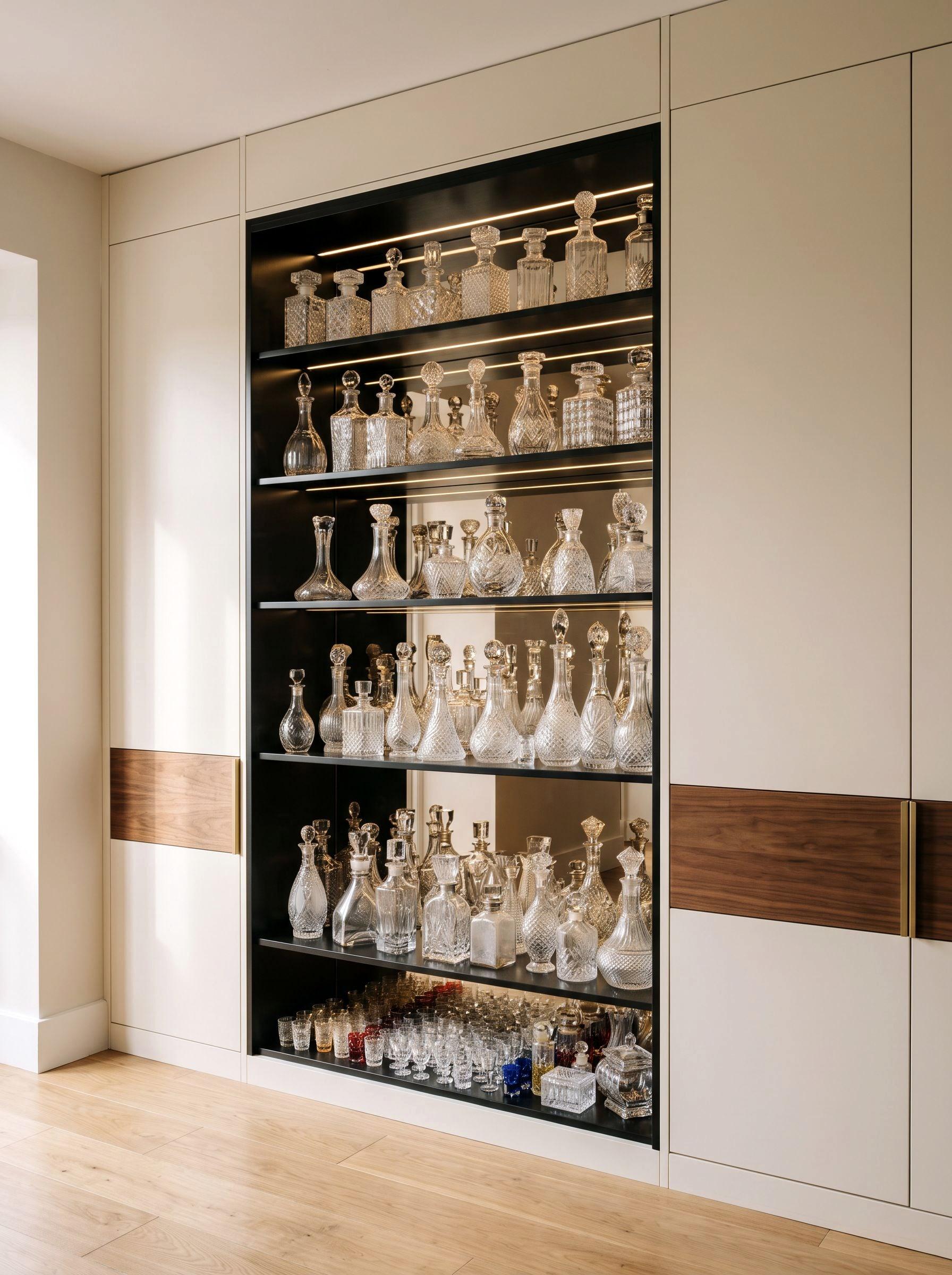 Vitrine hinge